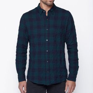 Men’s Baldwin plaid button up shirt